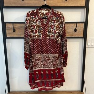 Chelsea & Violet long sleeved high low dress